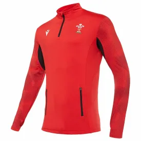 2020-2021 Wales Quarter Zip Softshell Jacket (Red)