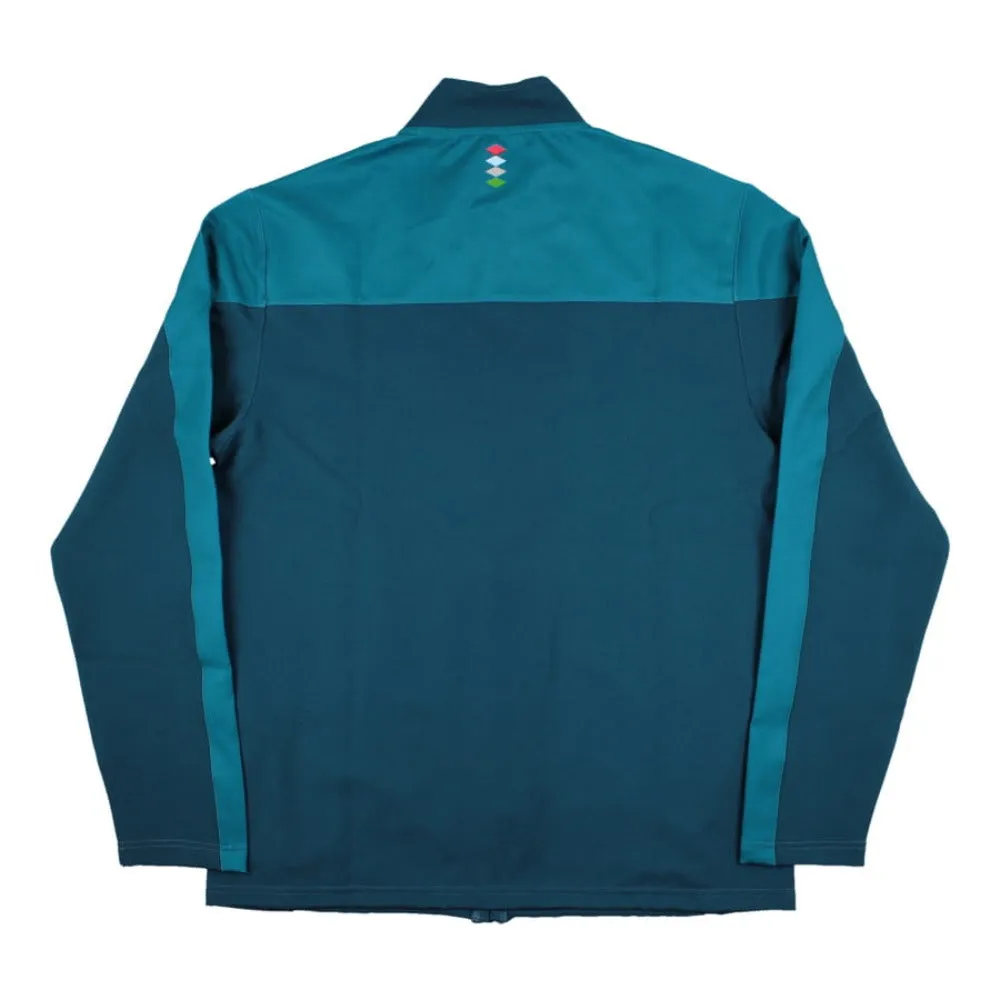 2022-2023 Harlequins Travel Jacket (Petrol)