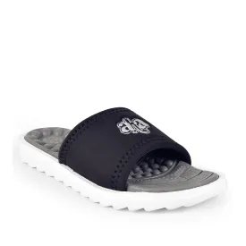 A-HA By Liberty Navy Blue Slides For Women WAGAS-10