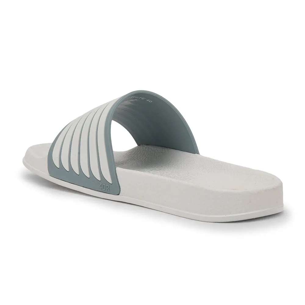 A-HA By Liberty OCEAN-W2 White Women Home Wear Slide