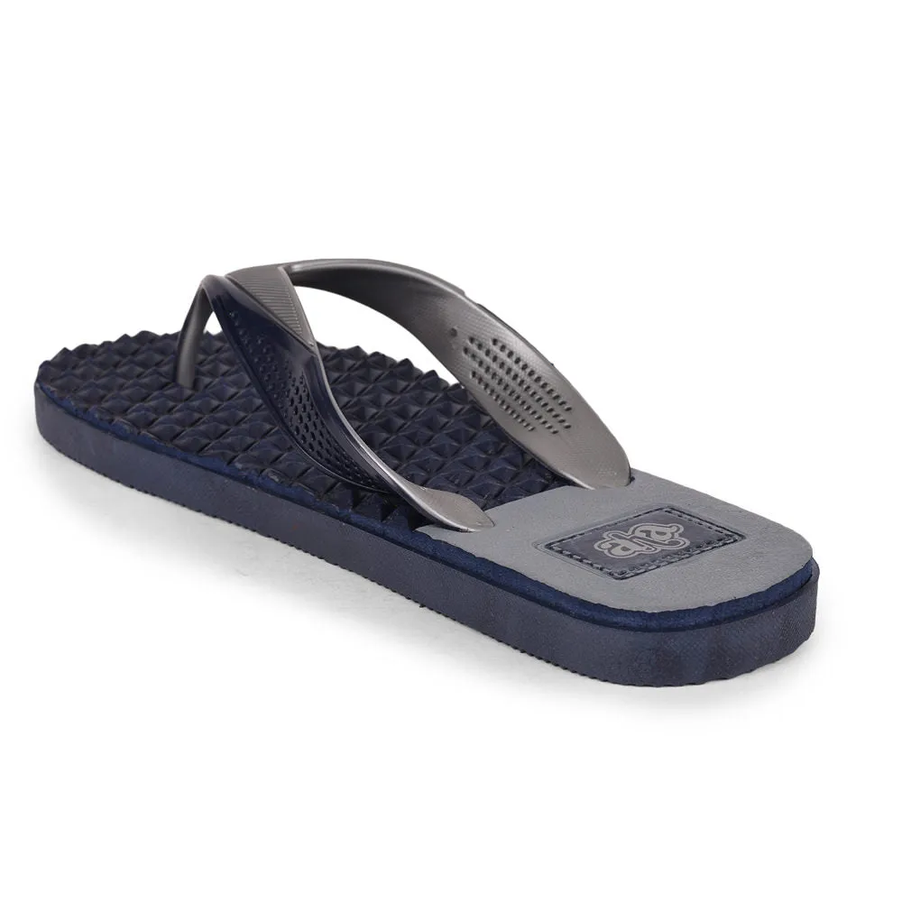 AHA Casual Navy Blue Flip-Flop For Men HUNK-1 By Liberty