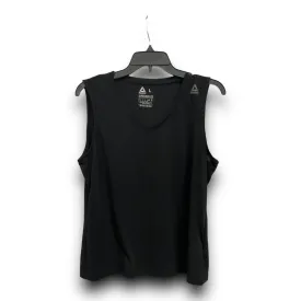 Black Athletic Tank Top Reebok, Size L