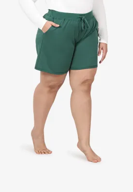 Ethel Easy Drawstring Shorts - Green