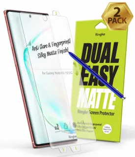 Galaxy Note 10 Screen Protector | Dual Easy Film Matte