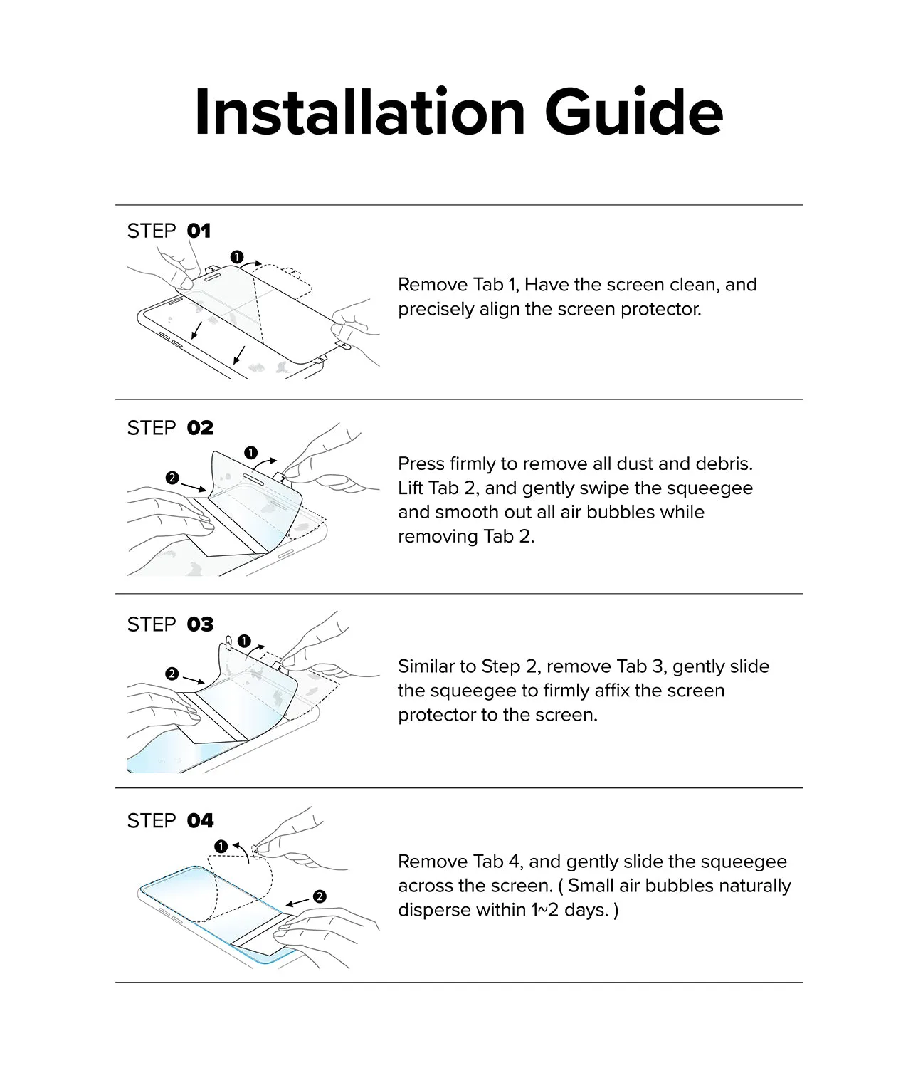 Galaxy S22 Ultra Screen Protector | Dual Easy Film