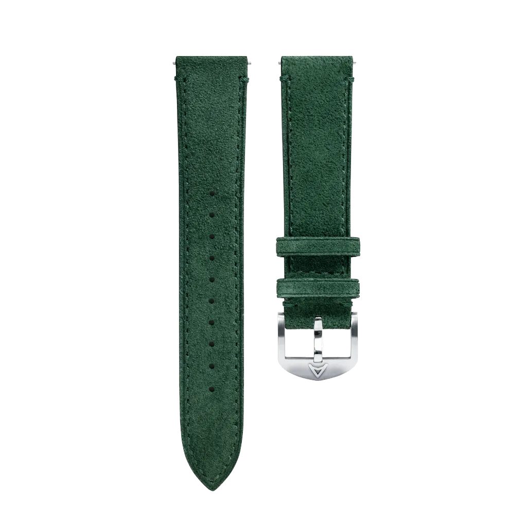 Green Suede Leather Strap