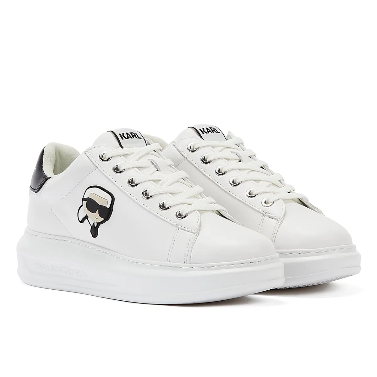 Karl Lagerfeld Kapri Karl NFT Lo Lace Women's White Trainers