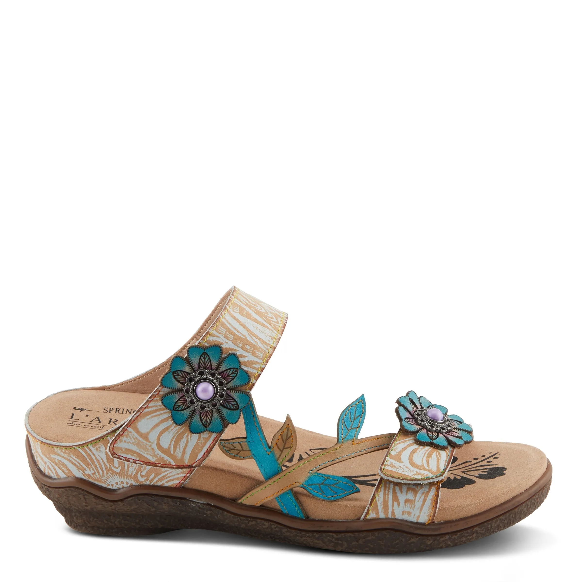 L'ARTISTE AYMEE SLIDE SANDALS