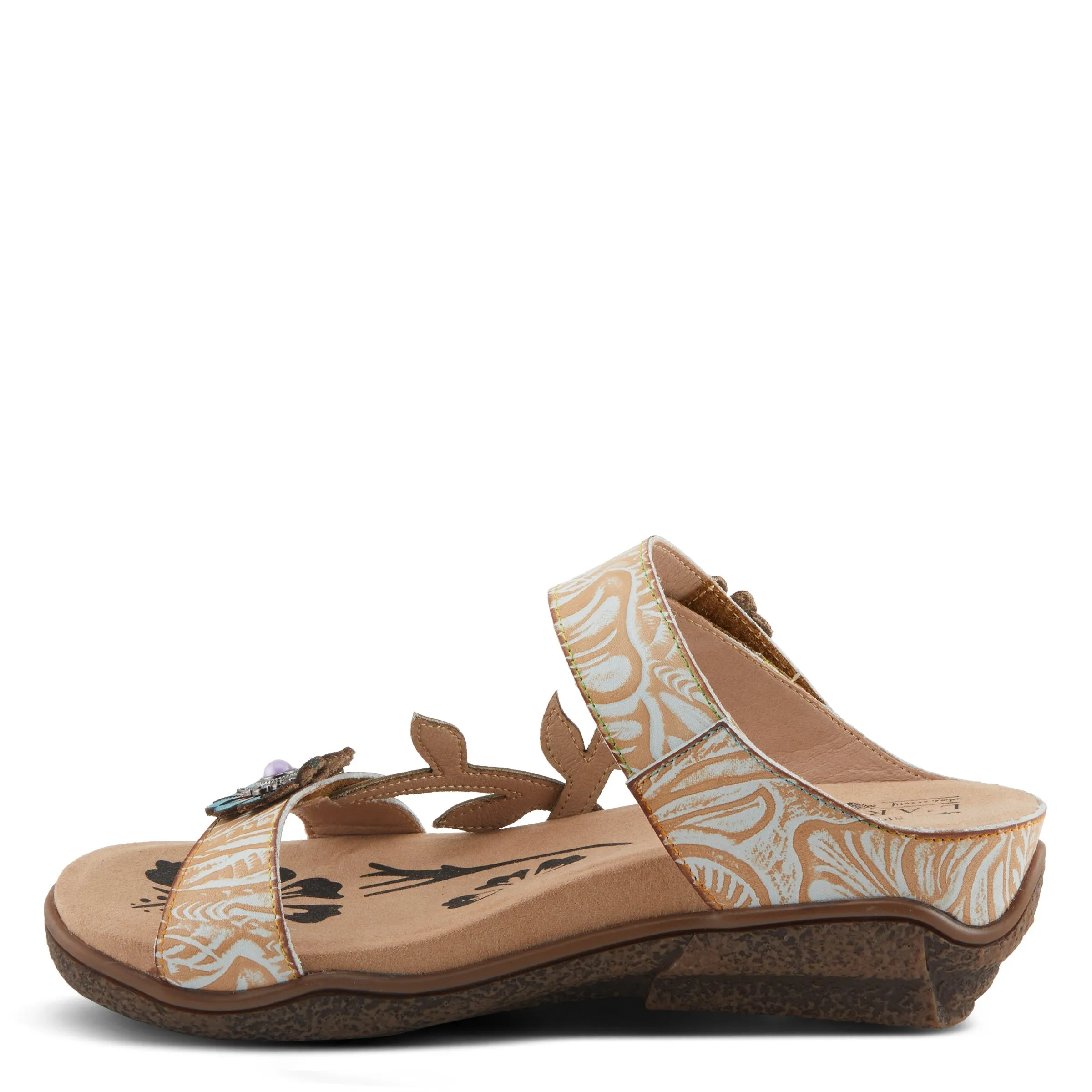 L'ARTISTE AYMEE SLIDE SANDALS