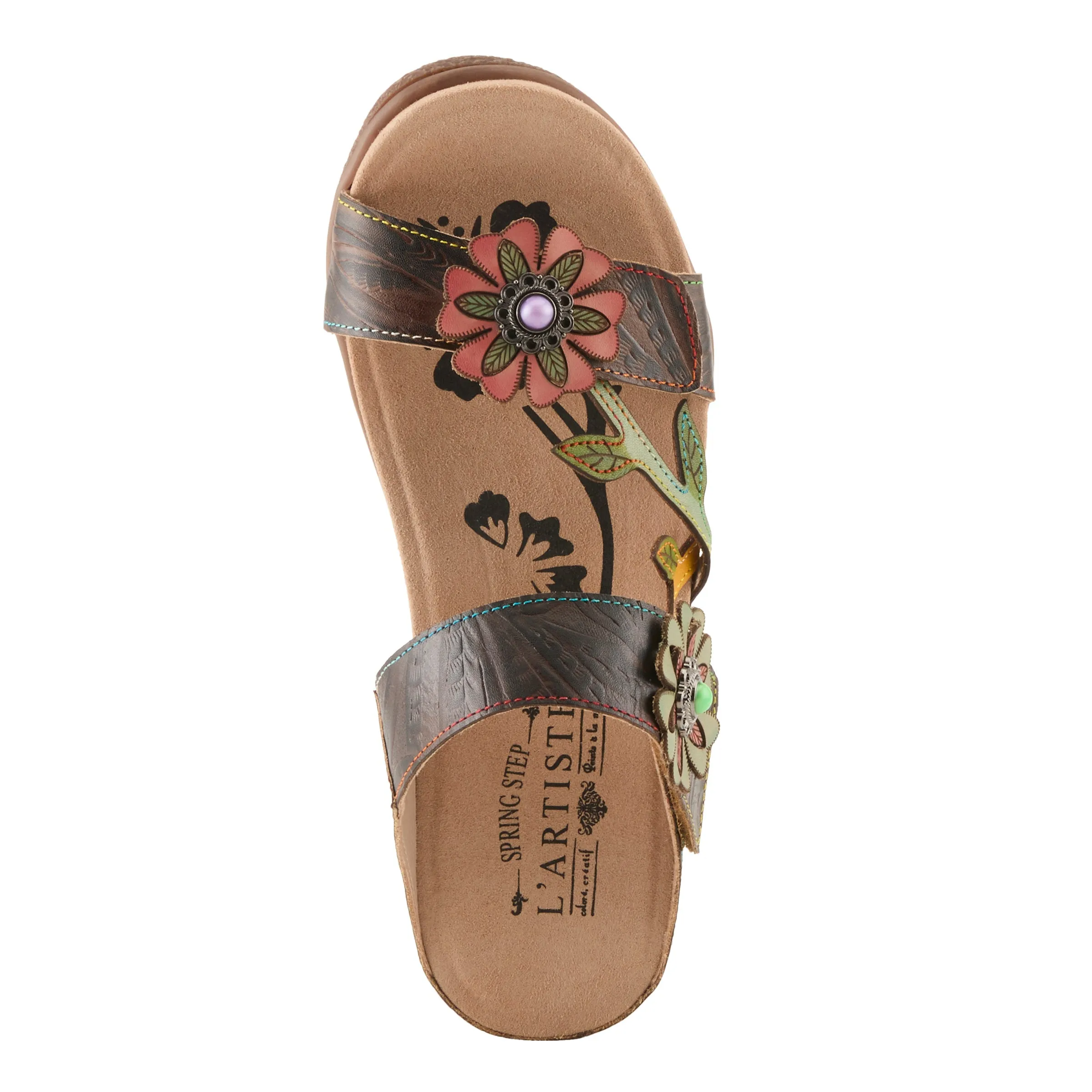 L'ARTISTE AYMEE SLIDE SANDALS