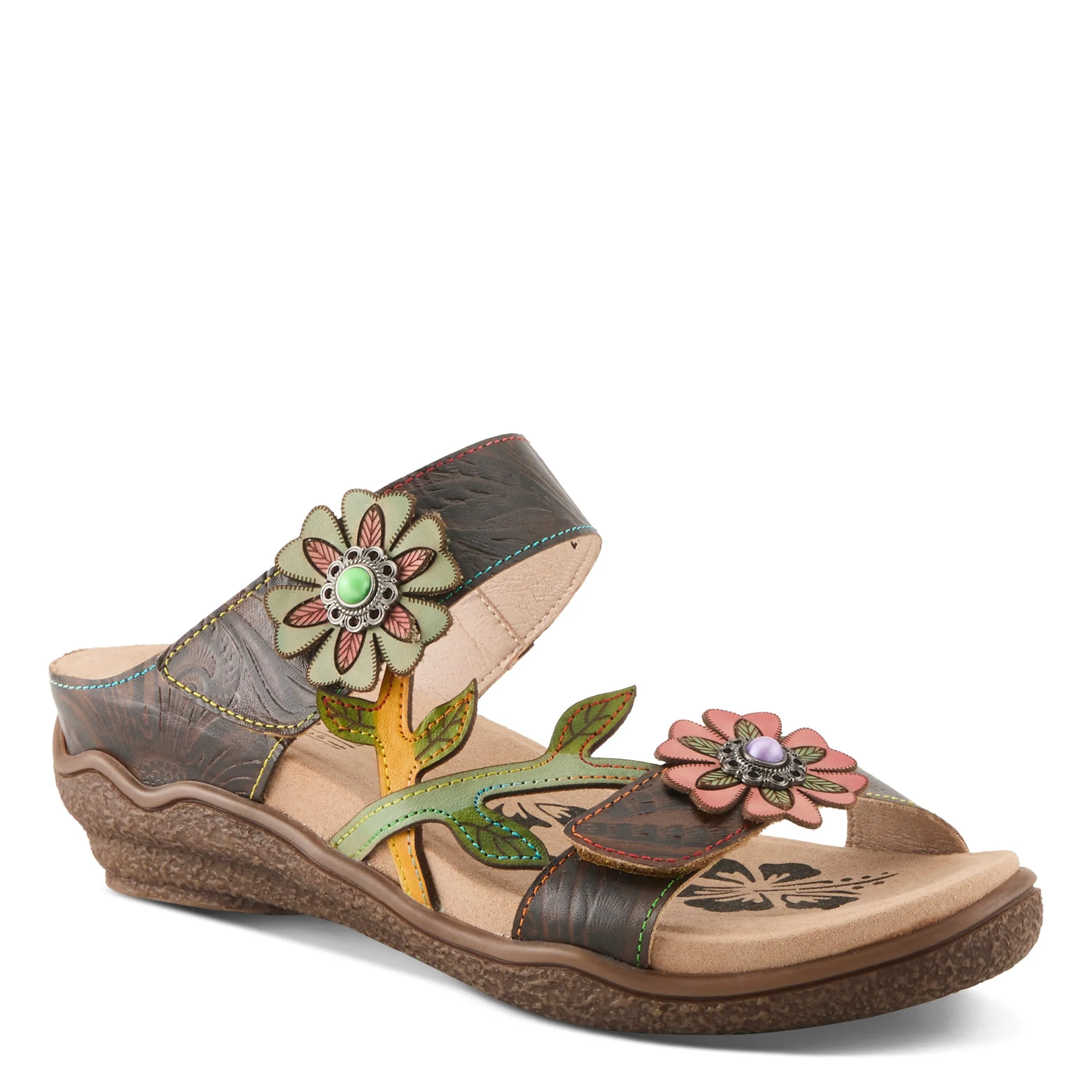 L'ARTISTE AYMEE SLIDE SANDALS