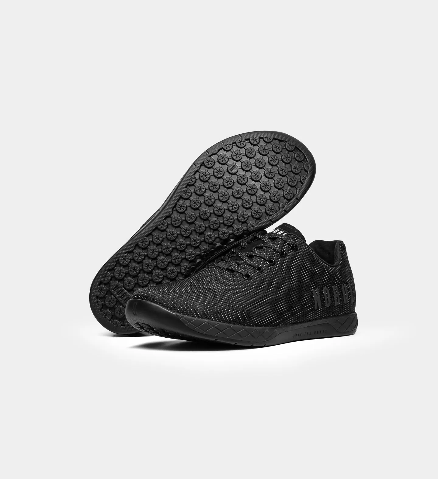 Men's Black Reflective Woven Outwork