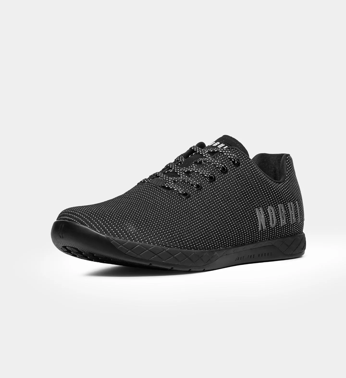 Men's Black Reflective Woven Outwork