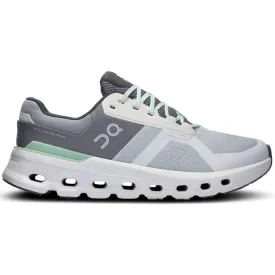 On Men's Cloudrunner 2 Wide Fit Running Shoes Glacier / Sage