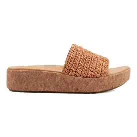 Sachan Casual Slip-on Wedge Platform Sandals