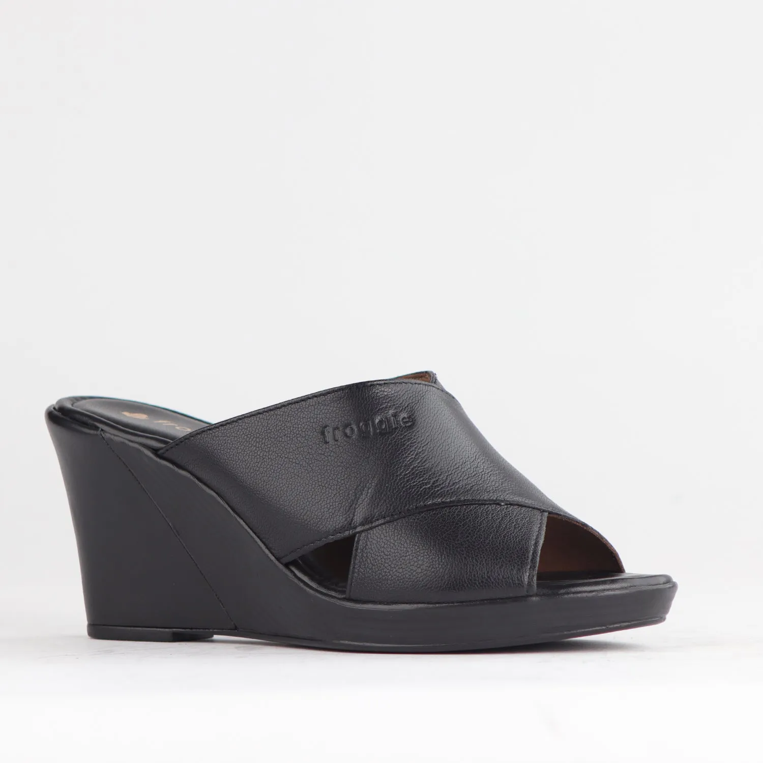 Slip-on Wedge in Black - 12287