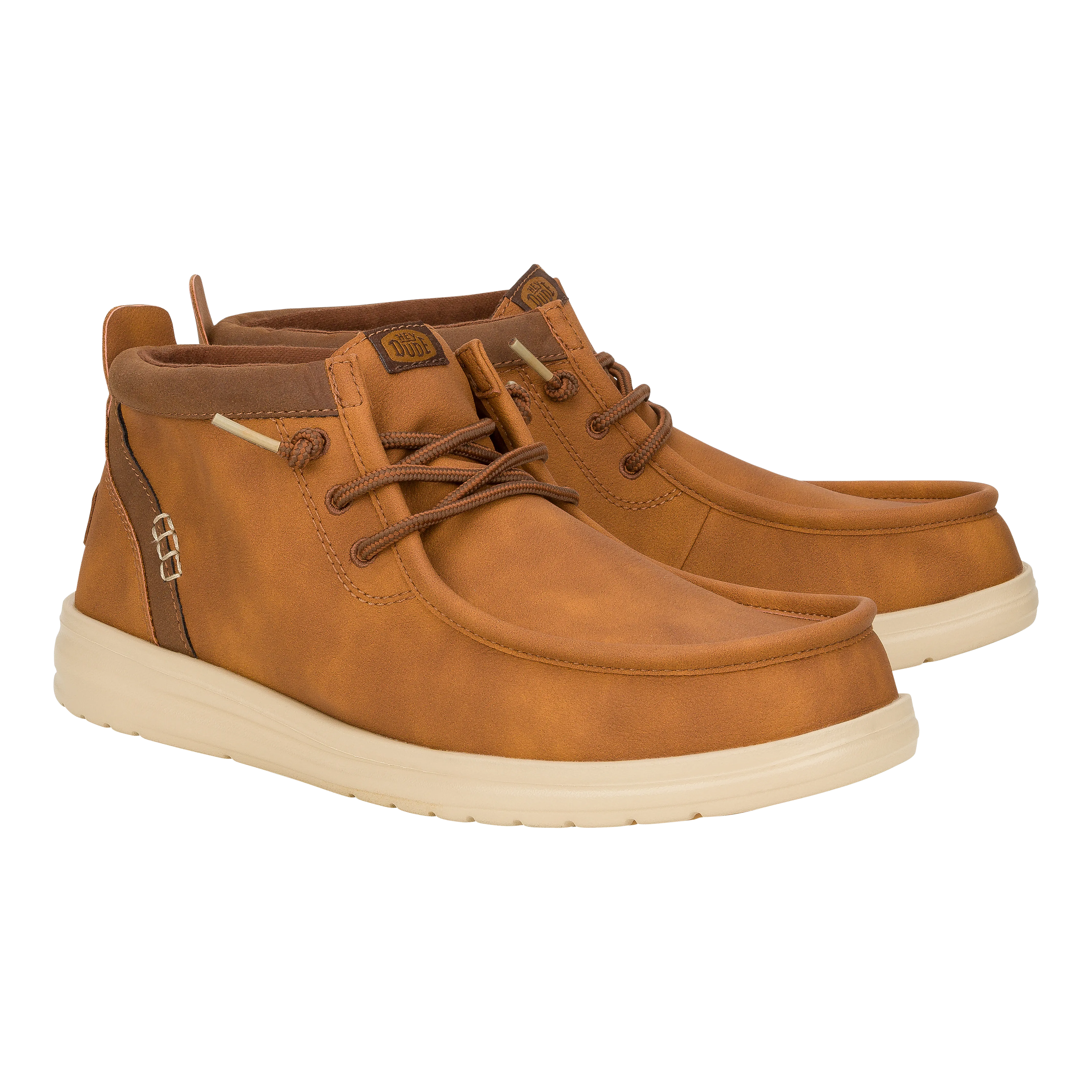 Wally Mid Gripr Classic - Cognac/Tan