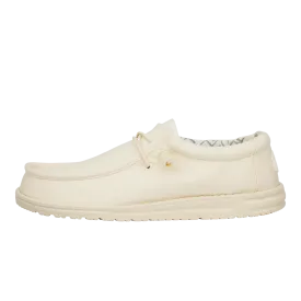 Wally Stretch Canvas - Stone White