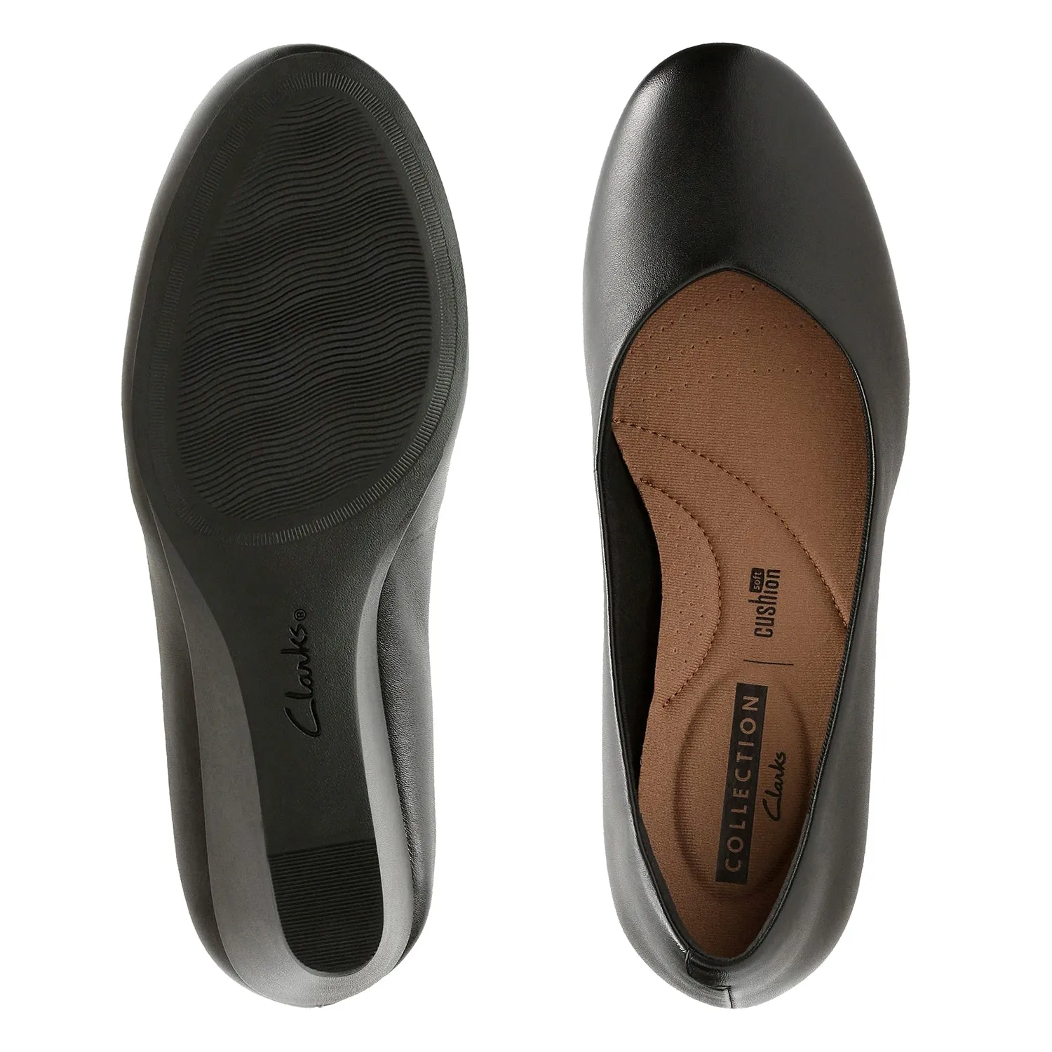 Womens - Flores Tulip Black Leather